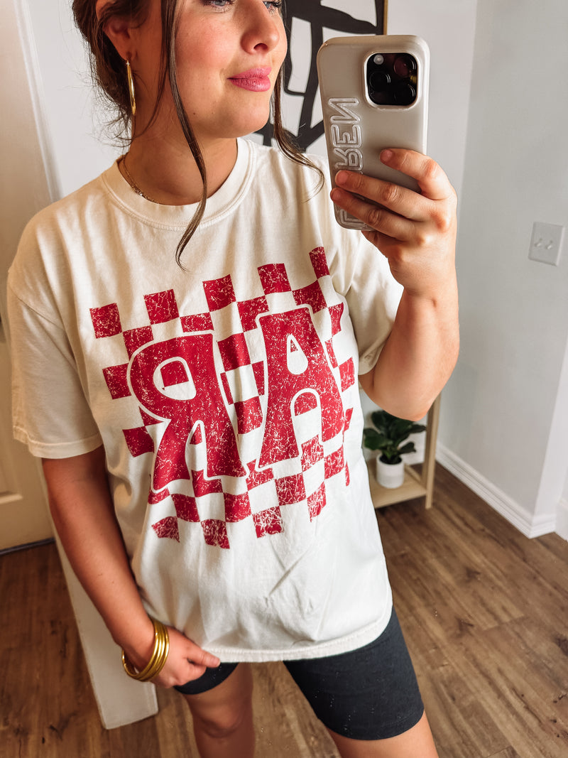 Checkered AR T-Shirt